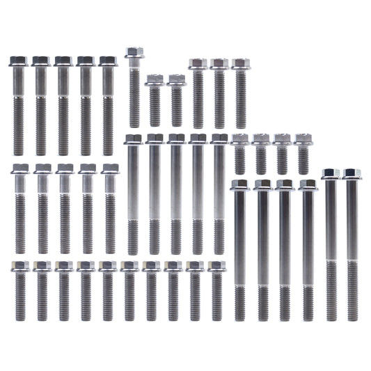 KTM HUQ EXCF FE TITANIUM ENGINE BOLT KIT, KIT SIZE 41 BOLTS !!! MADE TO ORDER !!!