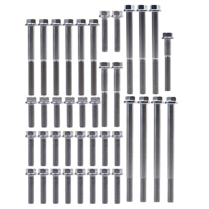 KTM HUQ EXCF FE TITANIUM ENGINE BOLT KIT, KIT SIZE 40 BOLTS !!! MADE TO ORDER !!!