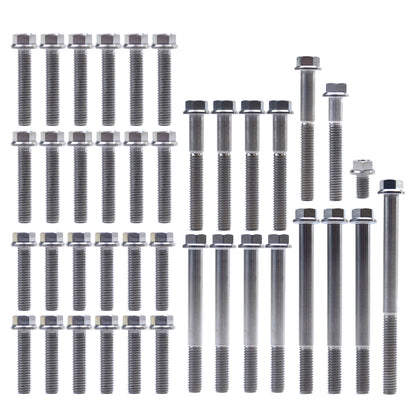 YZ 125 2022 TITANIUM ENGINE BOLT KIT, KIT SIZE 39 BOLTS !!! MADE TO ORDER !!! TITANIUM BOLT KIT