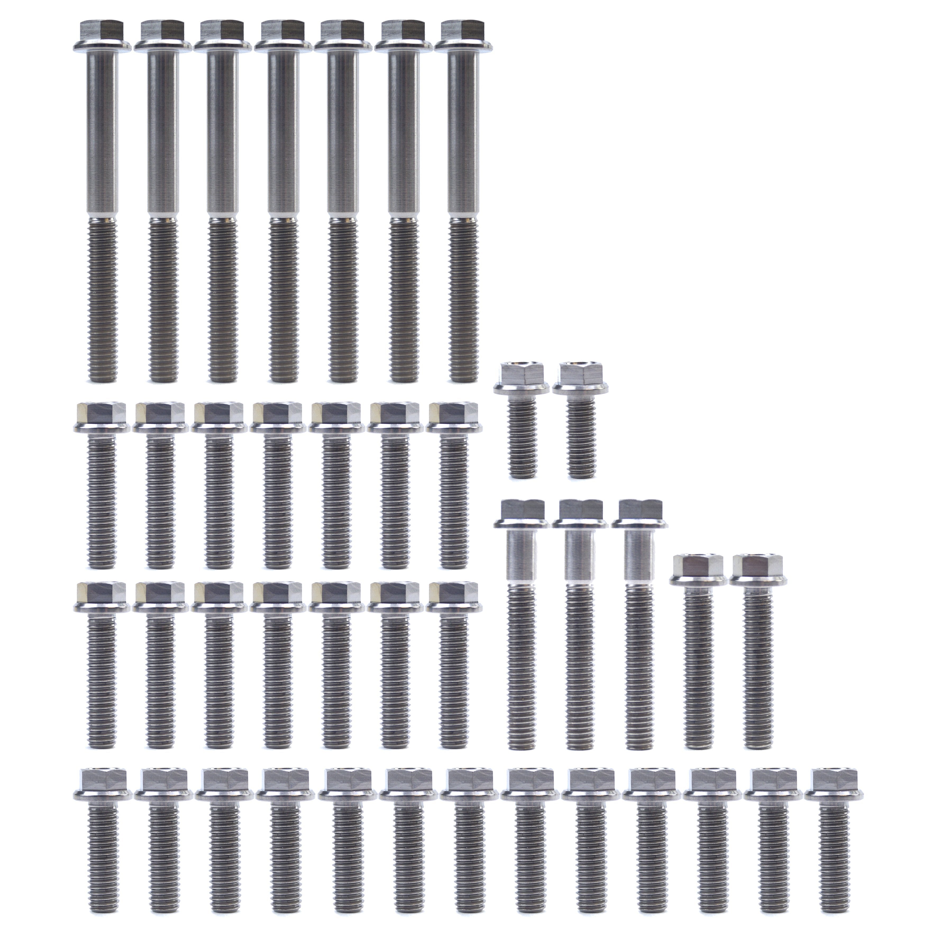 KTM 300 SX/XC 2023 TITANIUM ENGINE BOLT KIT, KIT SIZE BOLTS !!! MADE TO ORDER !!!