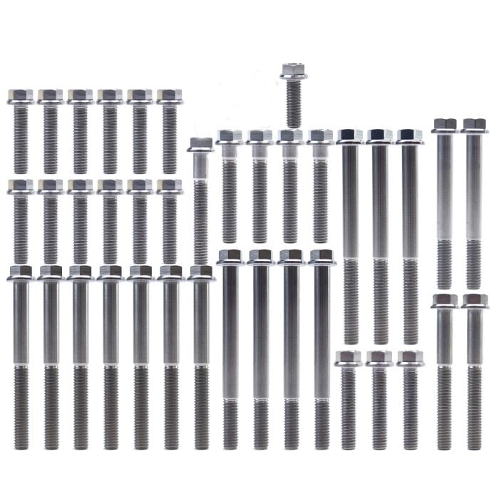 KTM SXF 250 350 FC 250 350 2023 TITANIUM ENGINE BOLT KIT, FIR