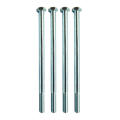 M8x150 HEX BZP 8.8 BOLTS PK/4