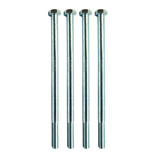 M8x150 HEX BZP 8.8 BOLTS PK/4