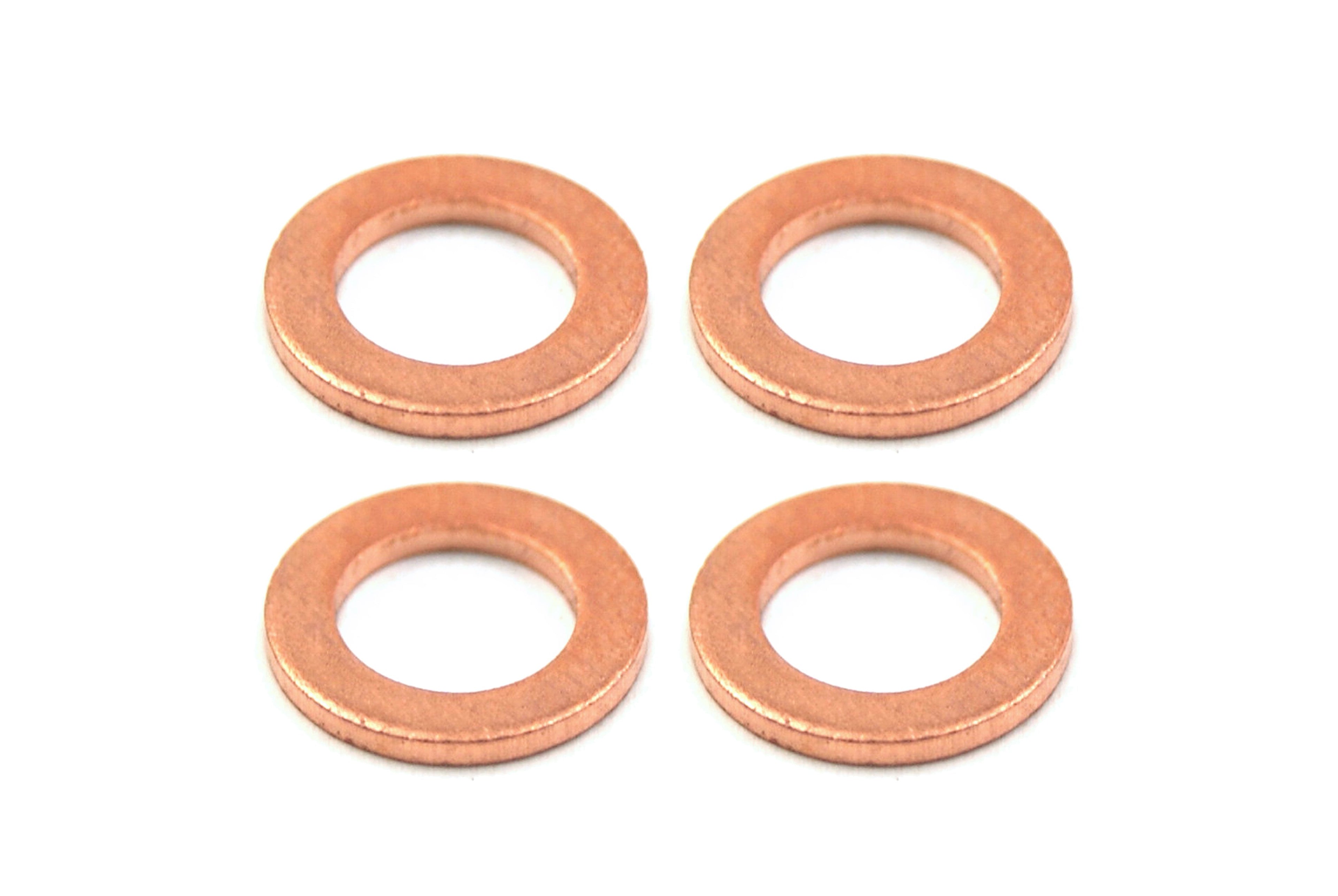 COPPER WASHER M6 PK OF 4, SIZE ID6 x OD10 x W1.00mm