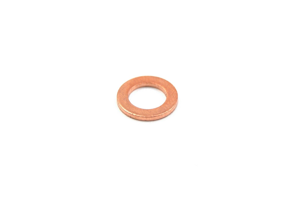 COPPER WASHER M6 PK OF 100, SIZE ID6 x OD10 x W1.00mm