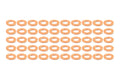 COPPER WASHER M6 PACK/50, SIZE ID 6.50 x OD 12 x THICK 1.20mm, PSYCHIC MC-09781