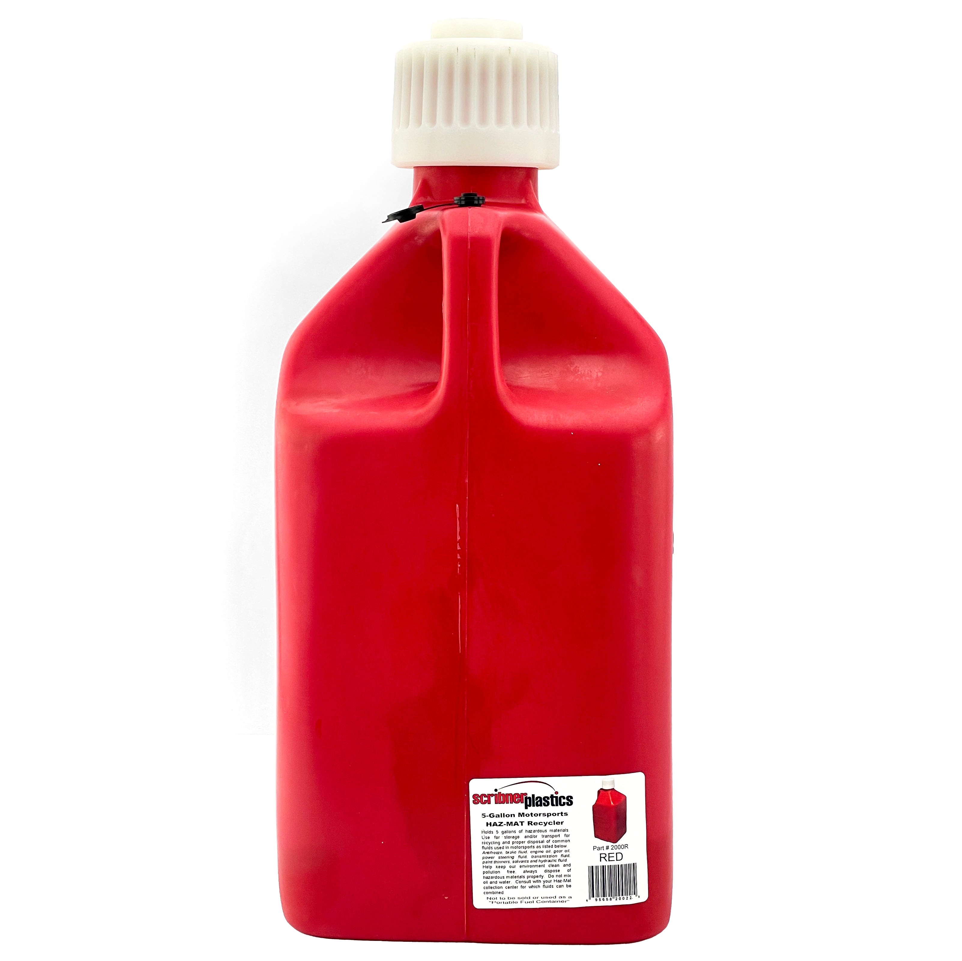 SCRIBNER UTILITY JUG RED