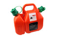 DUAL FUEL CAN OIL / PETROL 2LT/5LT, For use with 2 stroke strimmers, chainsaws, 17058