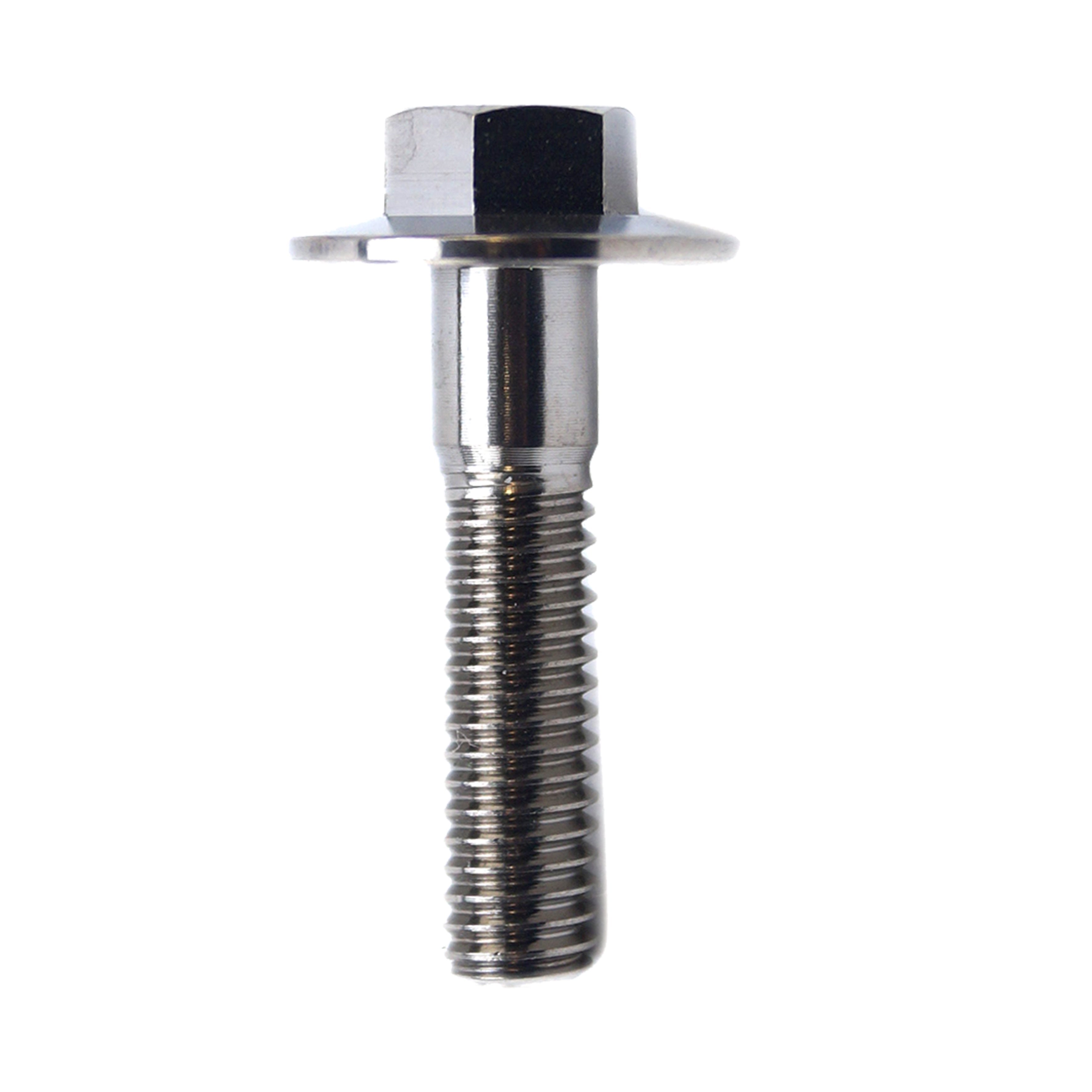 TITANIUM GR5 BOLT M6 x 25mm EACH, FLANGE OD: 15.90mm / HEX SIZE: 8mm, / PANEL BOLT FIXING PLASTIC