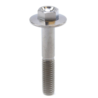 TITANIUM GR5 BOLT M6 x 35mm EACH, FLANGE OD: 15.90mm / HEX SIZE: 8mm, / PANEL BOLT FIXING PLASTIC