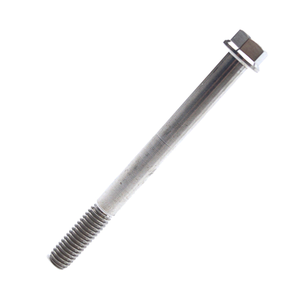TITANIUM GR5 BOLT M6 x 65mm EACH, FLANGE OD: 11mm / HEX SIZE: 8mm, /