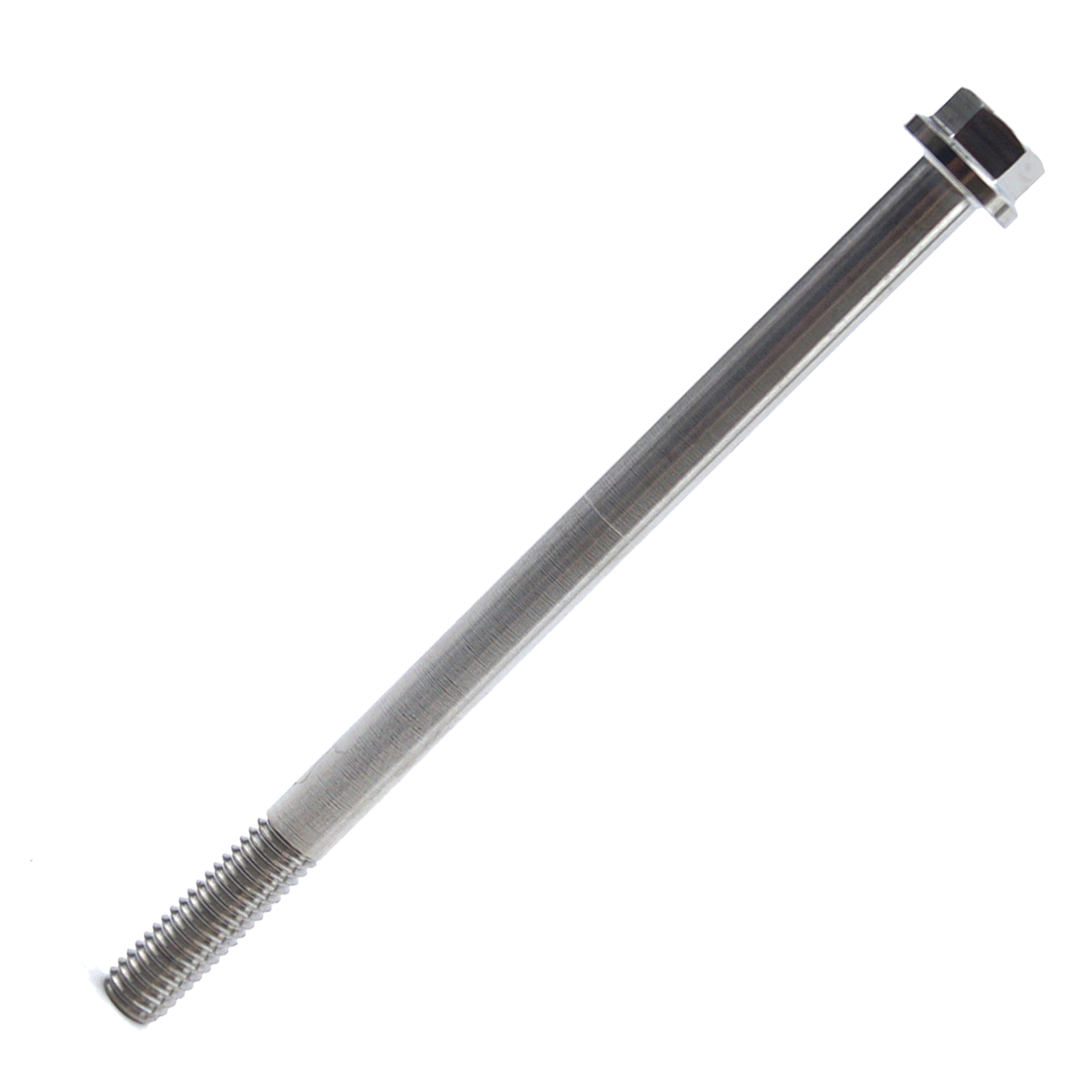 TITANIUM GR5 BOLT M6 x 90mm EACH, FLANGE OD: 11mm / HEX SIZE: 8mm, /