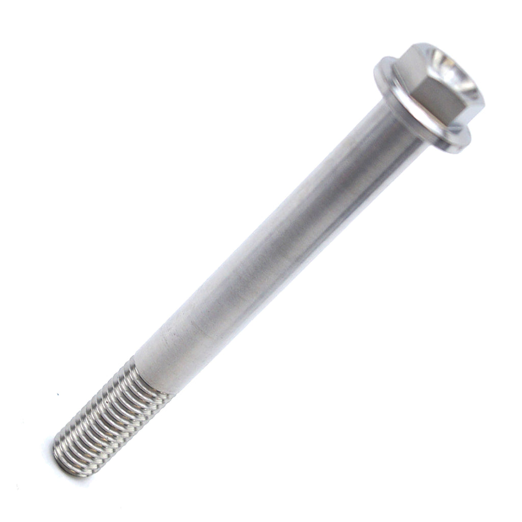 TITANIUM GR5 BOLT M8 x 70mm EACH, FLANGE OD: 14mm / HEX SIZE: 10mm, /