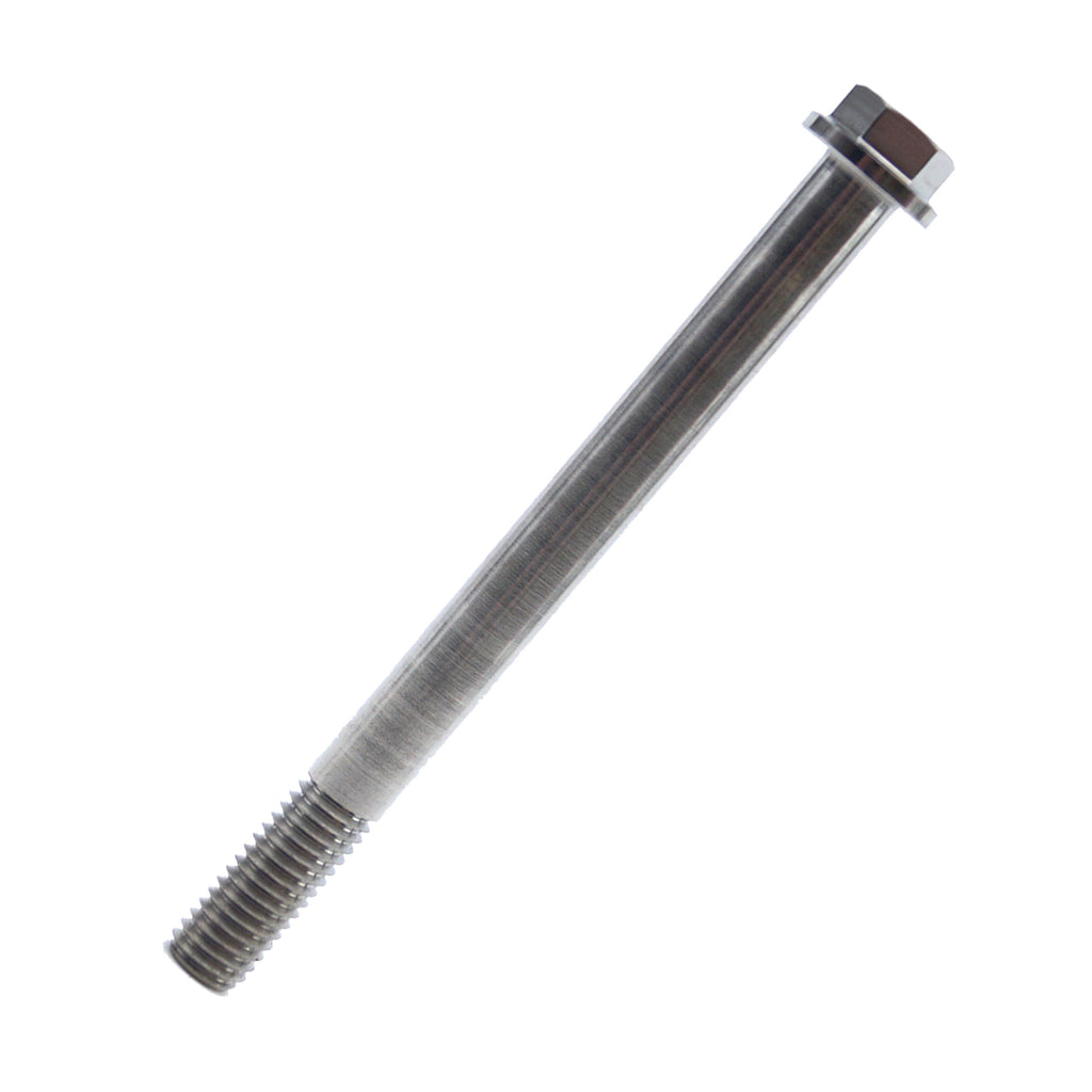 TITANIUM GR5 BOLT M8 x 90mm EACH, FLANGE OD: 14mm / HEX SIZE: 10mm, /