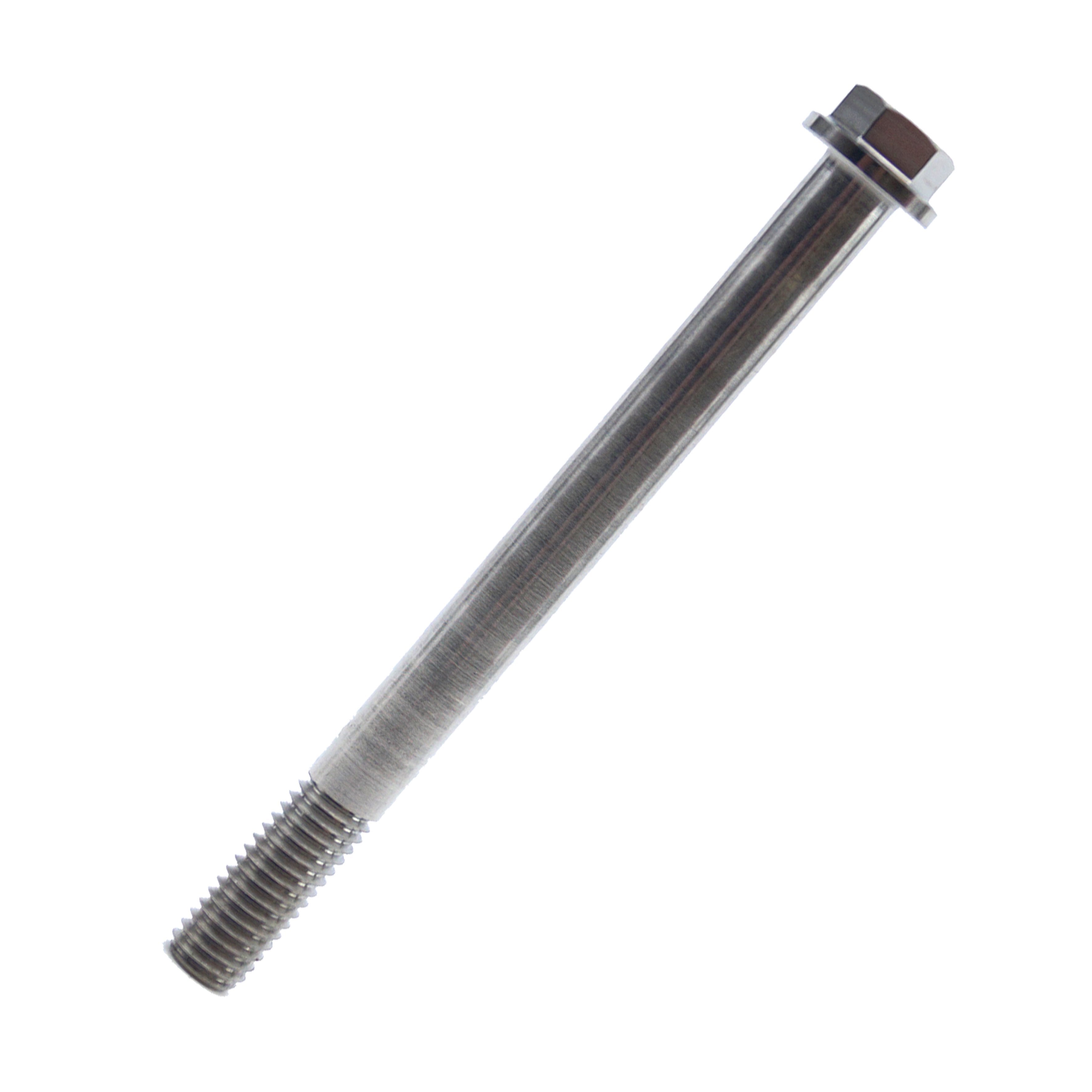 TITANIUM GR5 BOLT M8 x 90mm EACH, FLANGE OD: 14mm / HEX SIZE: 10mm, /