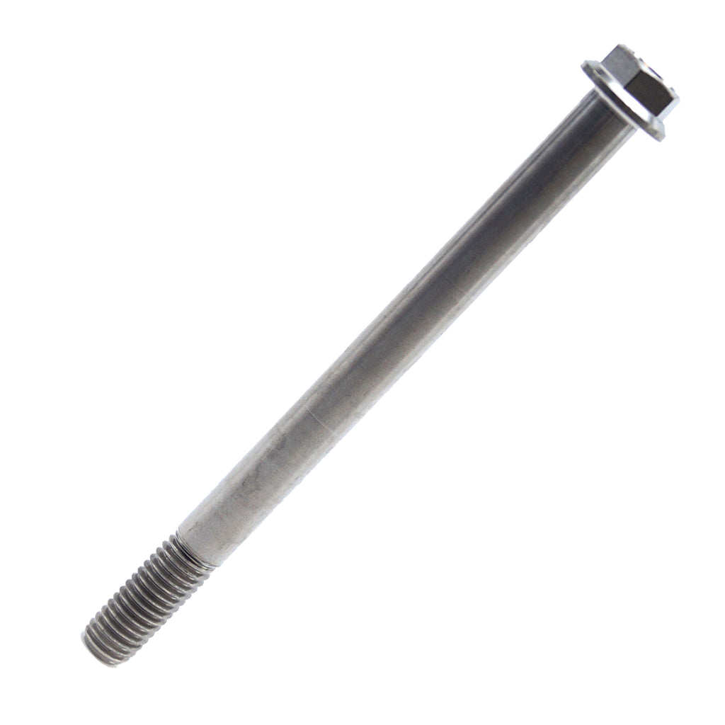 TITANIUM GR5 BOLT M8 x 100mm EACH, FLANGE OD: 14mm / HEX SIZE: 10mm, /
