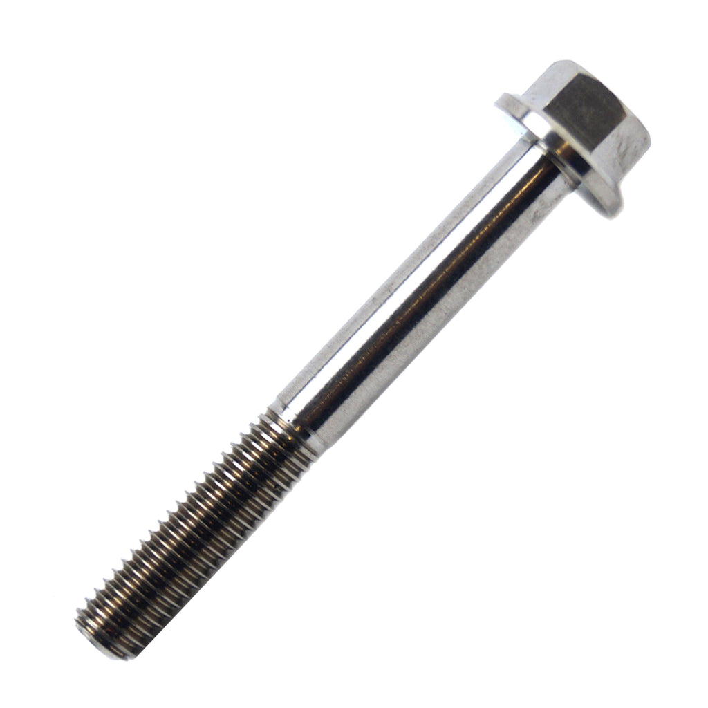 TITANIUM GR5 BOLT M5 x 40mm EACH, FLANGE OD: 9.90mm / HEX SIZE: 7mm, /