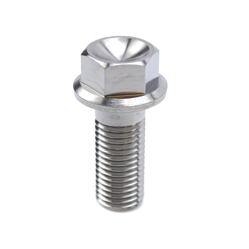 TITANIUM GR5 BOLT M10 x 25mm EACH, METRIC FINE 1.25mm / GRADE 5