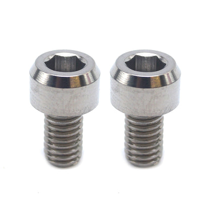 TITANIUM ALLEN BOLT M6x10, GRADE 5 TI - PACK OF 2