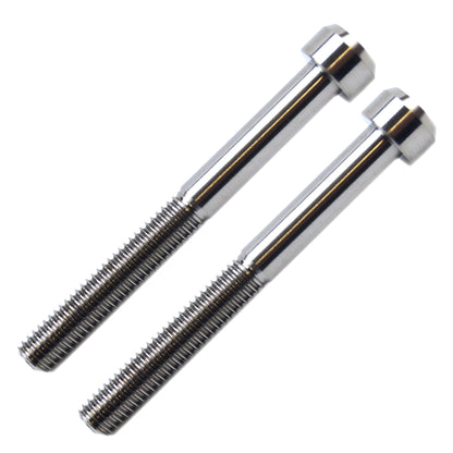 TITANIUM ALLEN BOLT M6x55, GRADE 5 TI - PACK OF 2