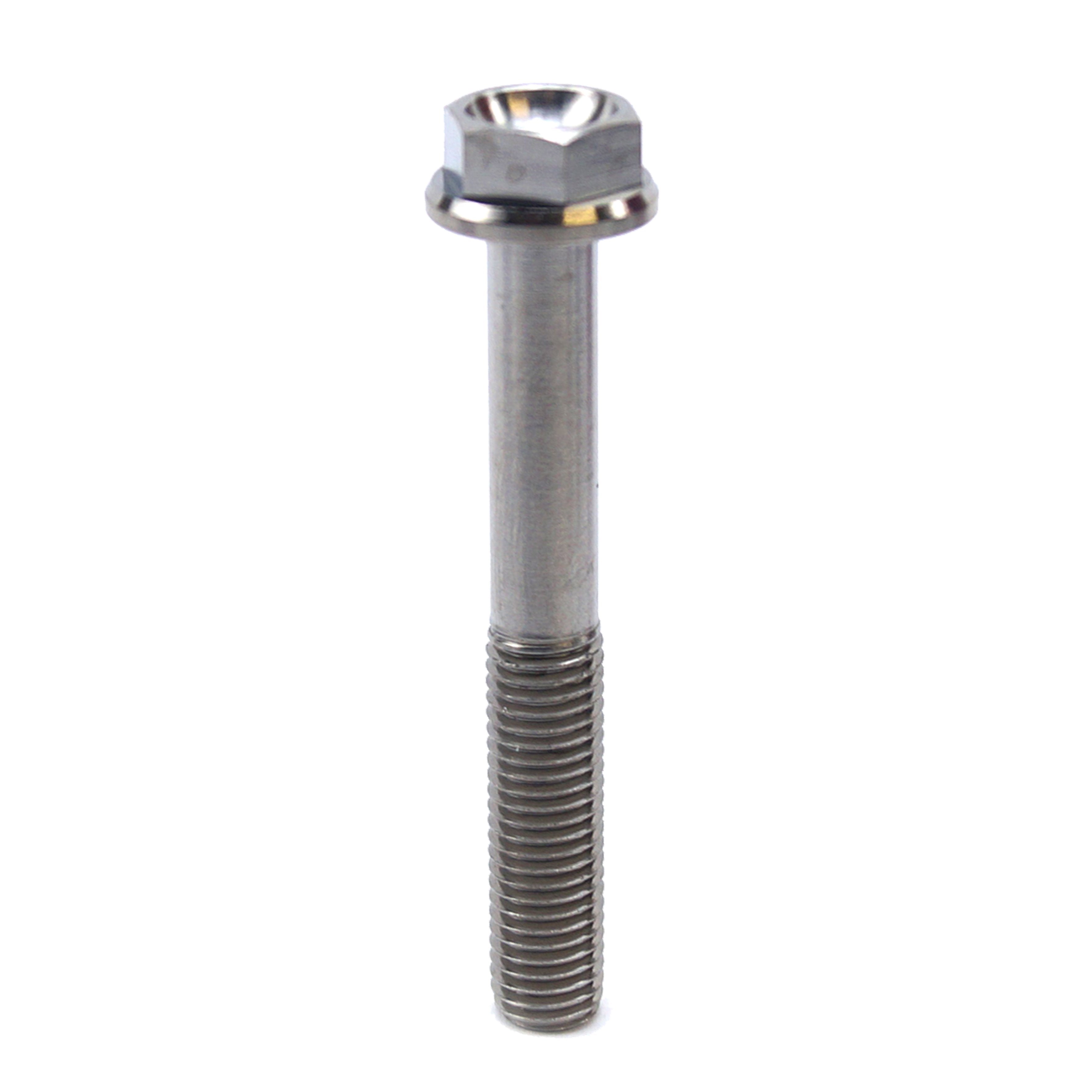 TITANIUM GR5 BOLT M7 x 50mm EACH, FLANGE OD: 13mm / HEX SIZE: 10mm, / 90002-KSK-730 92154-0372