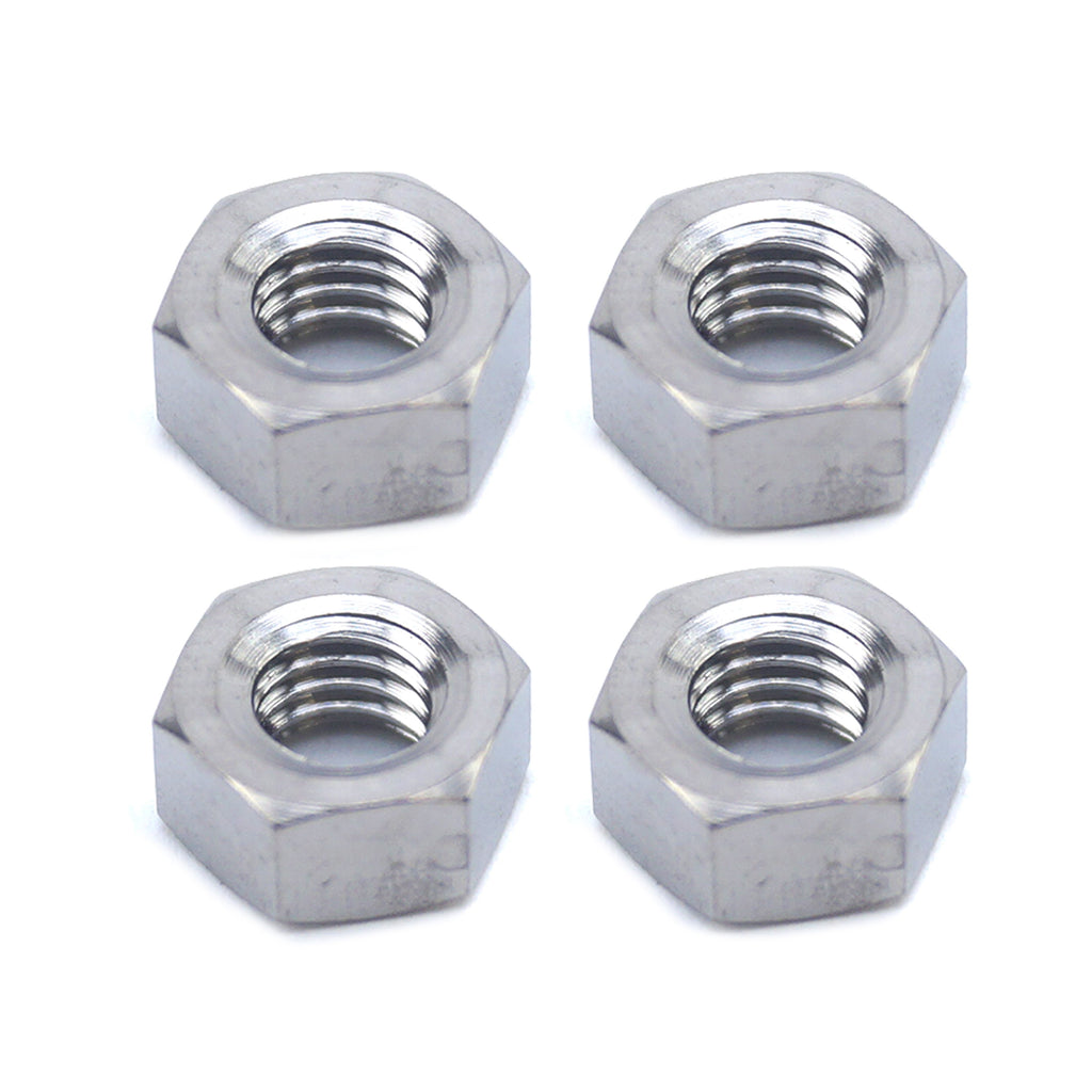 TITANIUM M5x0.80 SLIM NUT PK4, PACKOF 4 / BRAKE & CLUTCH LEVER NUT, KAWASAKI OEM REF: 311AA0500