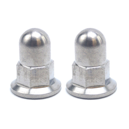 TITANIUM GR5 M5X0.80mm NUT, DOME FLANGE / GRADE 5 / PK2