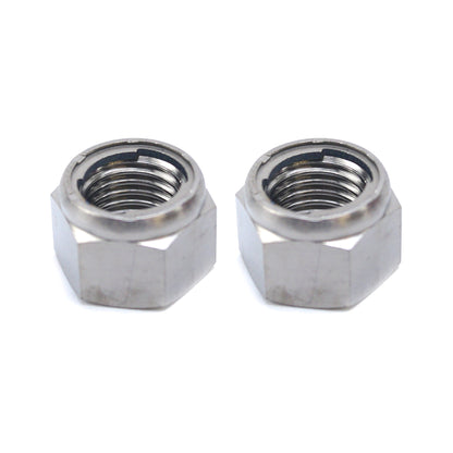 TITANIUM GR5 M10x1.25mm NUT, KTM HUSQ & HUSA / PACK OF 2, (54310086100 METRIC FINE)