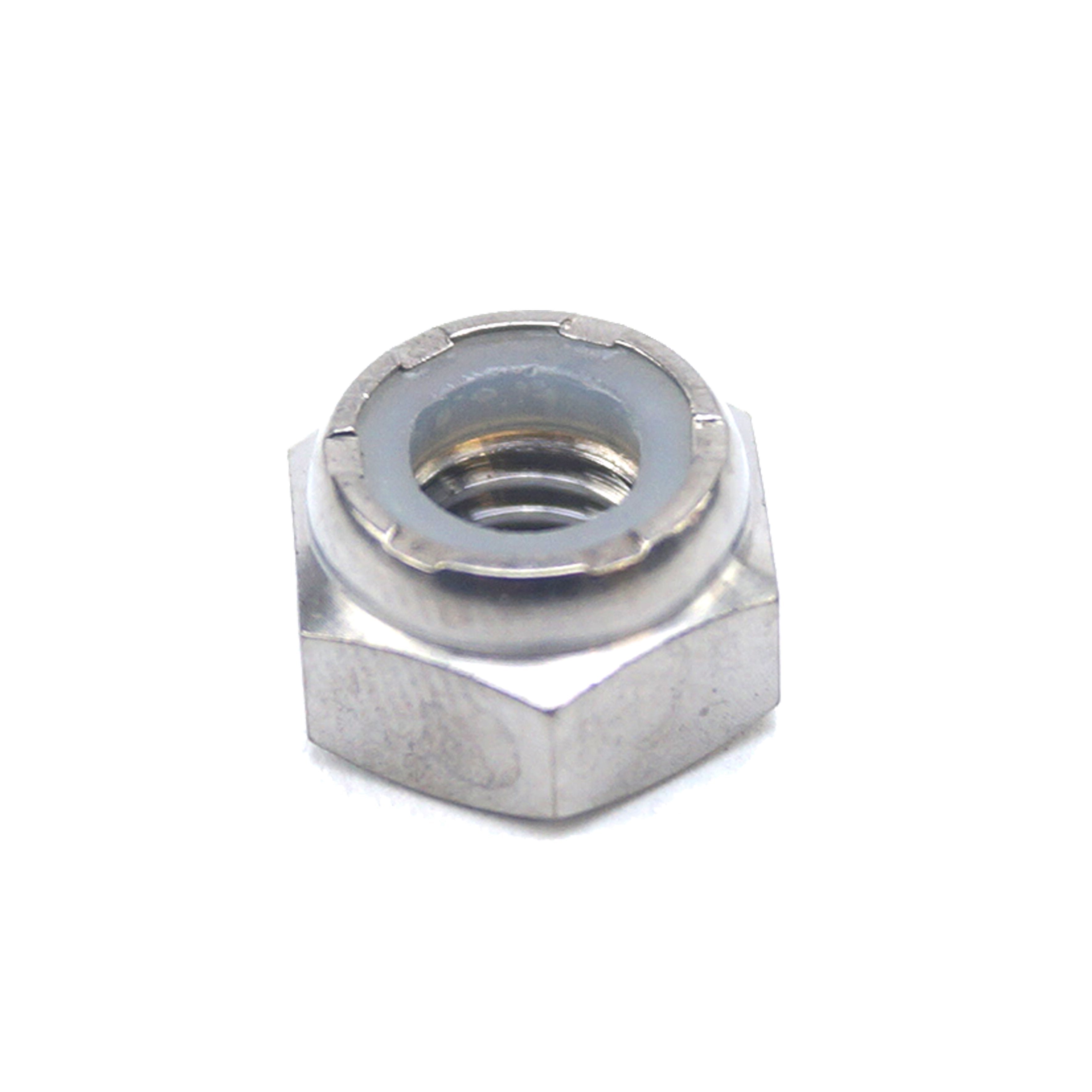 TITANIUM M6x1.00 SLIM NYLON NUT, EACH / BRAKE & CLUTCH LEVER NUT