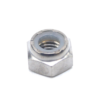 TITANIUM M6x1.00 SLIM NYLON NUT, EACH / BRAKE & CLUTCH LEVER NUT