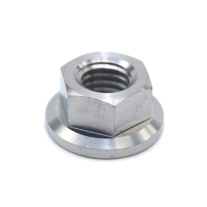 TITANIUM M8X1.25mm FLANGE NUT, TITANIUM GRADE 5 / EACH