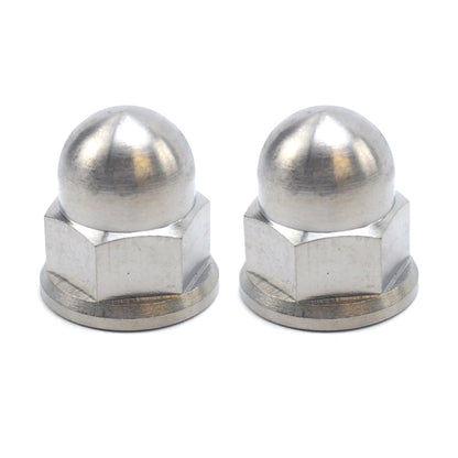 TITANIUM GR5 M10X1.25mm FLANGE NUT, DOME FLANGE NUT / PK2,