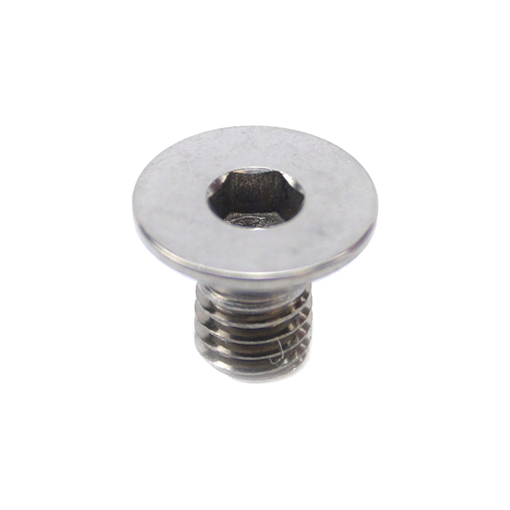 TITANIUM CSK ALLEN M6X10mm, TITANIUM GRADE 5 / EACH