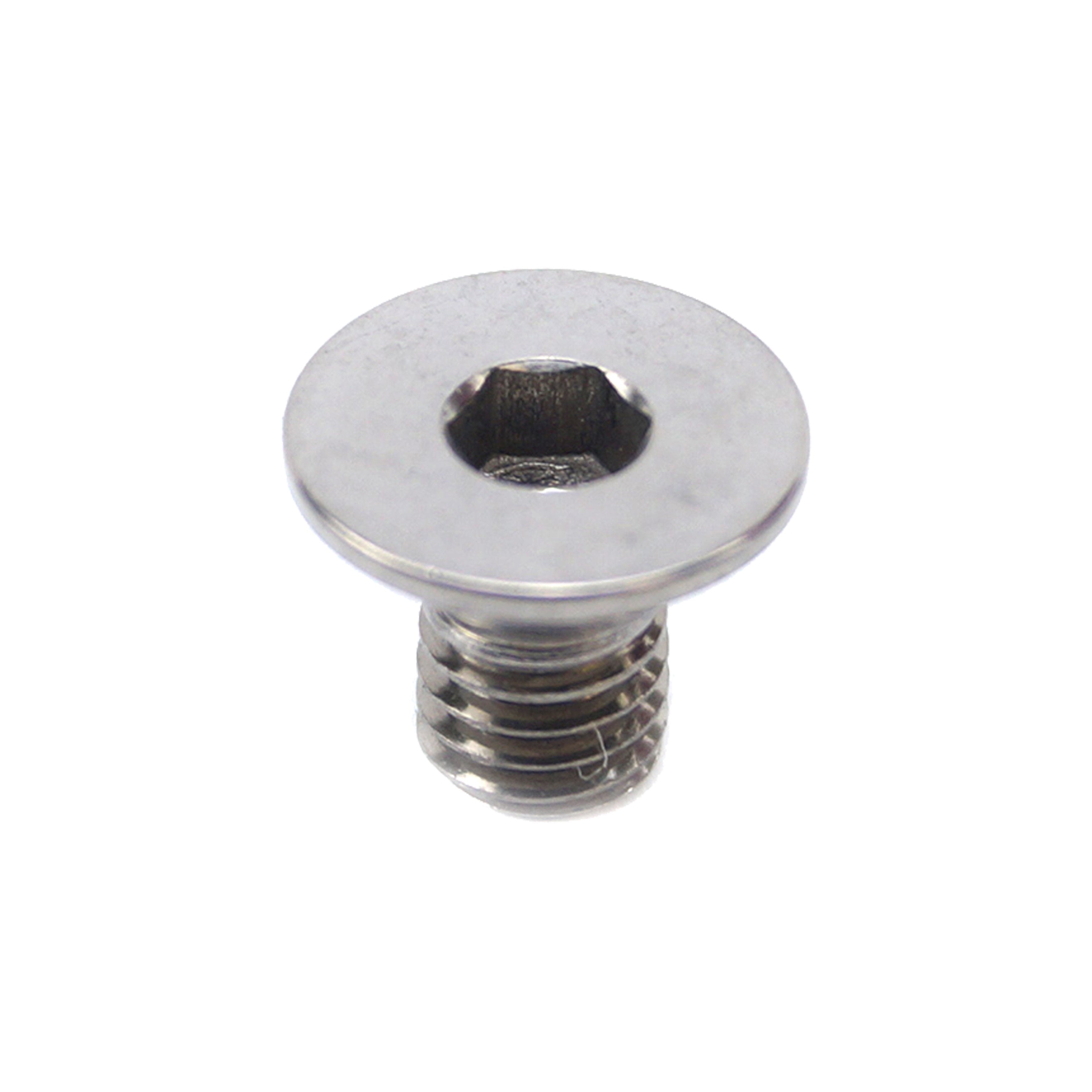 TITANIUM CSK ALLEN M6X10mm, TITANIUM GRADE 5 / EACH