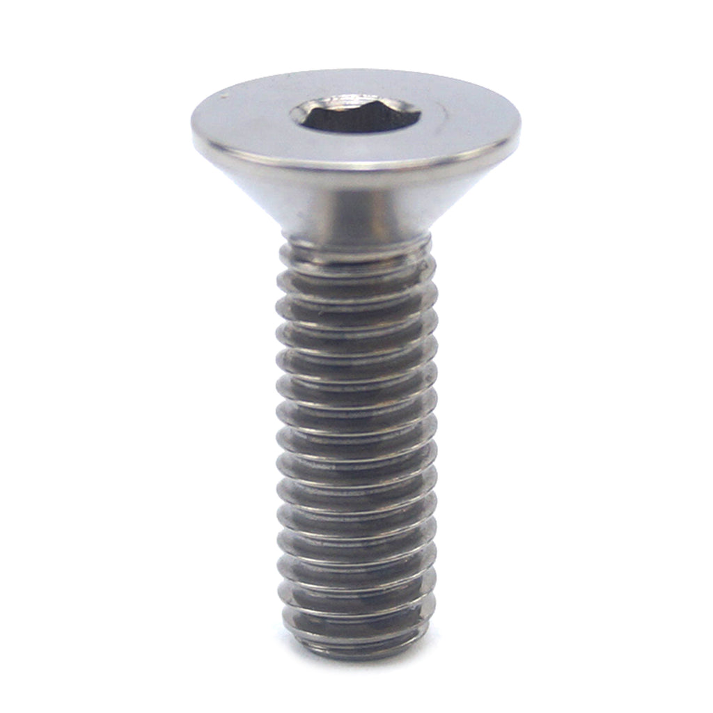 TITANIUM CSK ALLEN M6X20mm, TITANIUM GRADE 5 / EACH