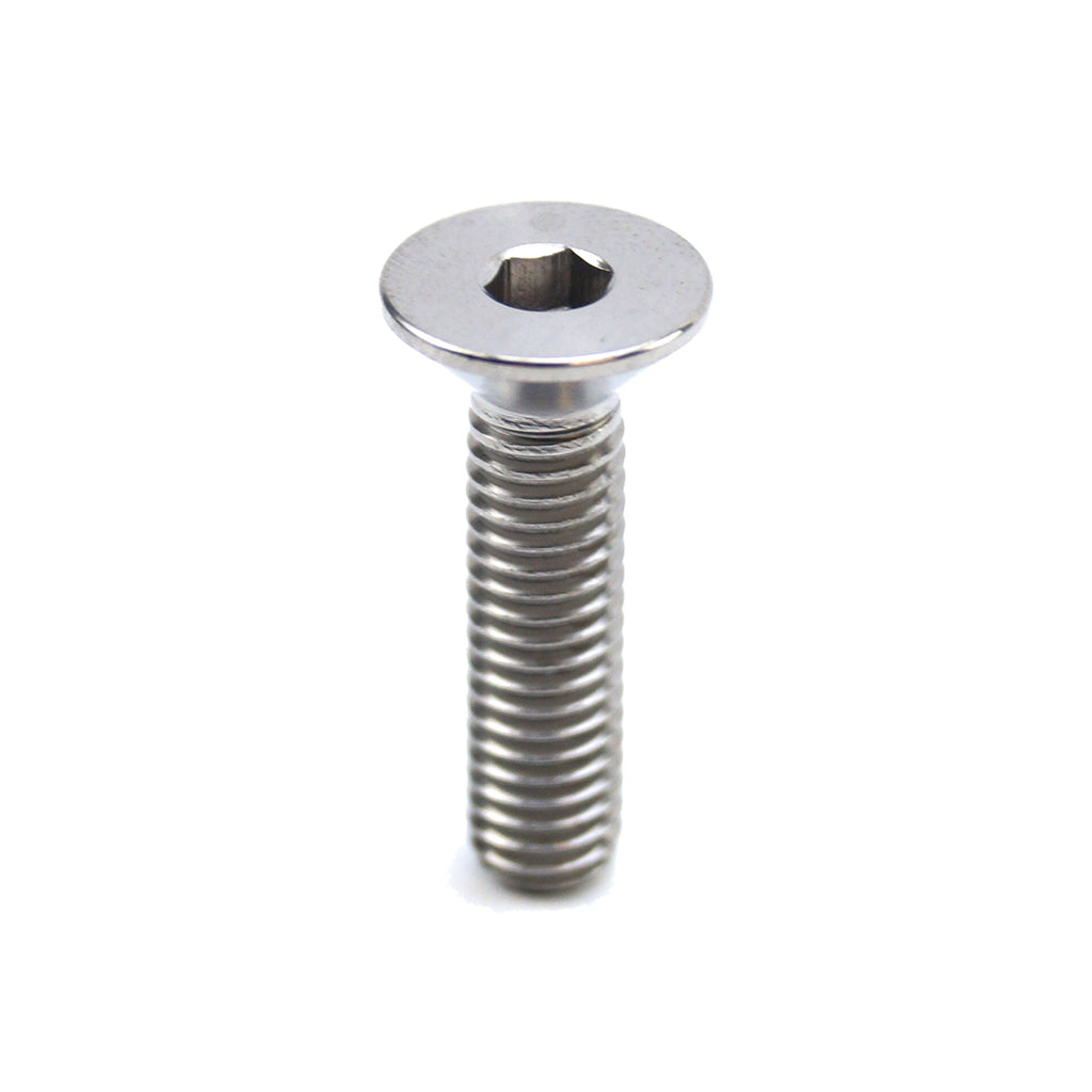 TITANIUM CSK ALLEN M6X25mm, TITANIUM GRADE 5 / EACH