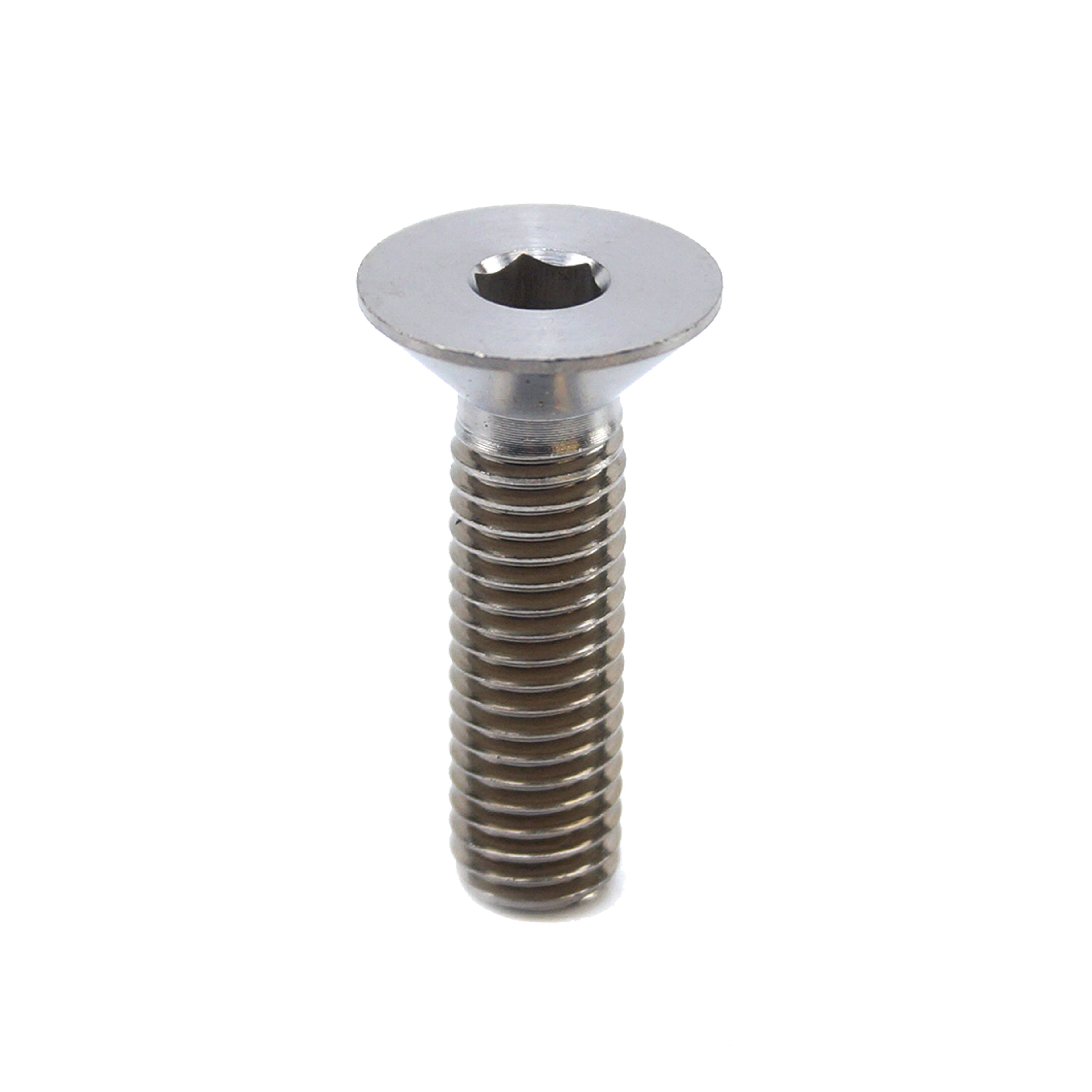 TITANIUM CSK ALLEN M8X30mm, TITANIUM GRADE 5 / EACH