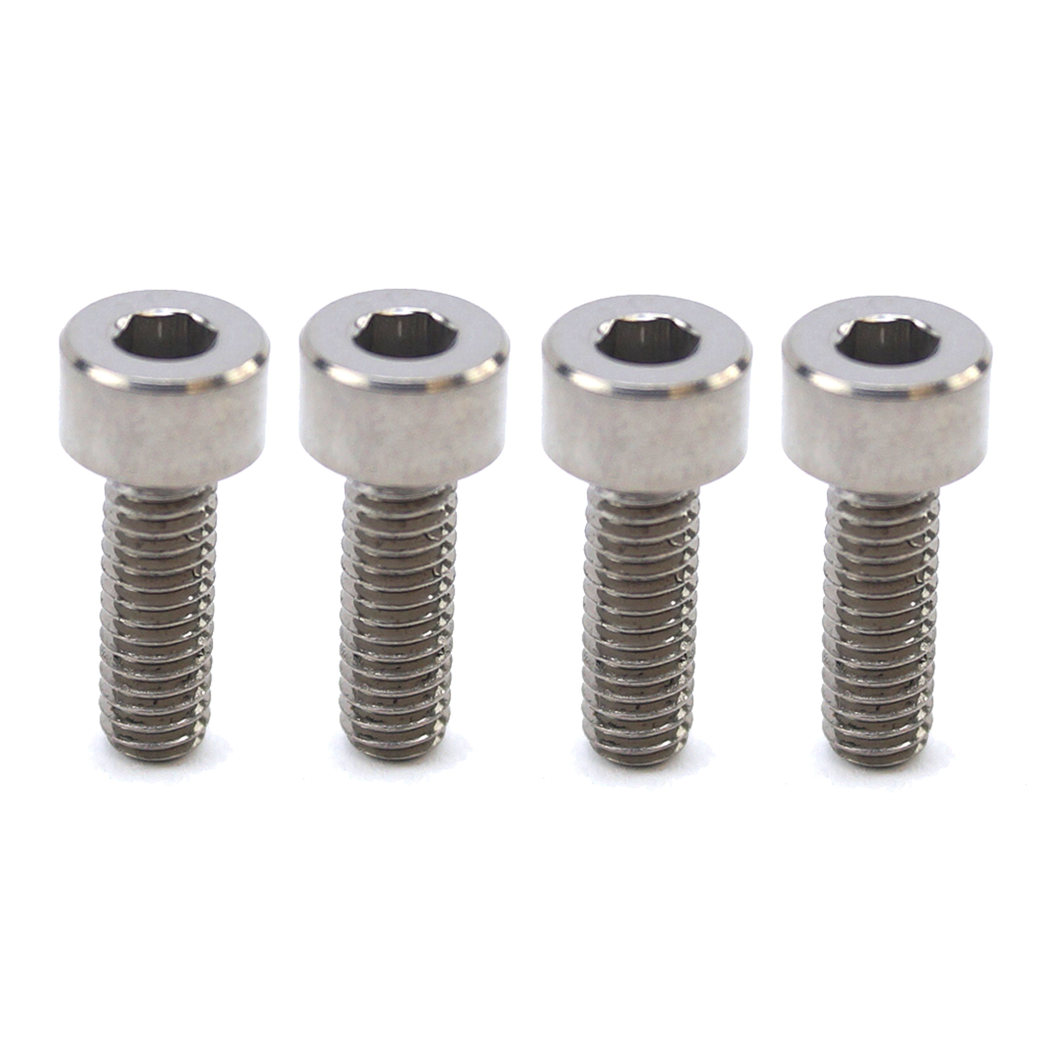 TITANIUM SKT ALLEN M4x12mm, CARB FLOAT BOWL SCREWS x 4, / SOCKET CAP HEAD