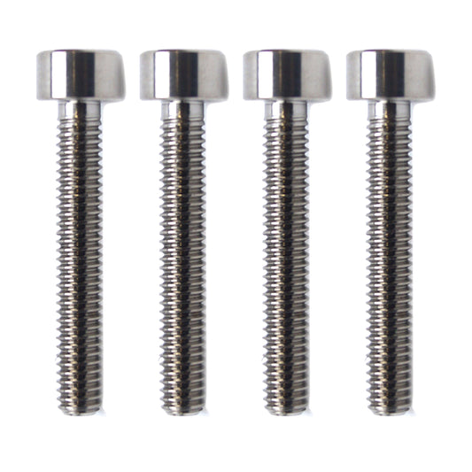 TITANIUM SKT ALLEN M4x25mm, CARB FLOAT BOWL SCREWS x 4, / SOCKET CAP HEAD