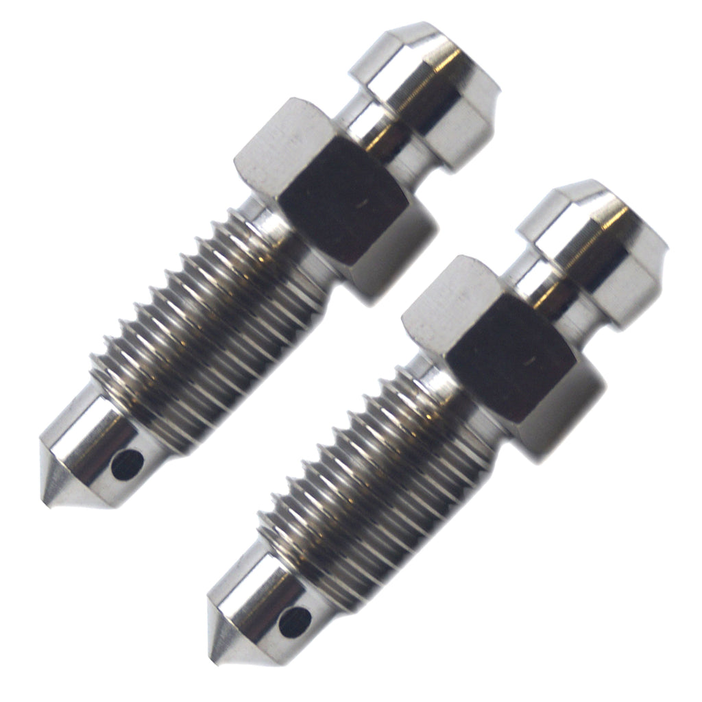 TITANIUM GR5 M7x1.00mm BLEED NIPPLE, PACK OF 2 / 59121-18410 59121-01A00