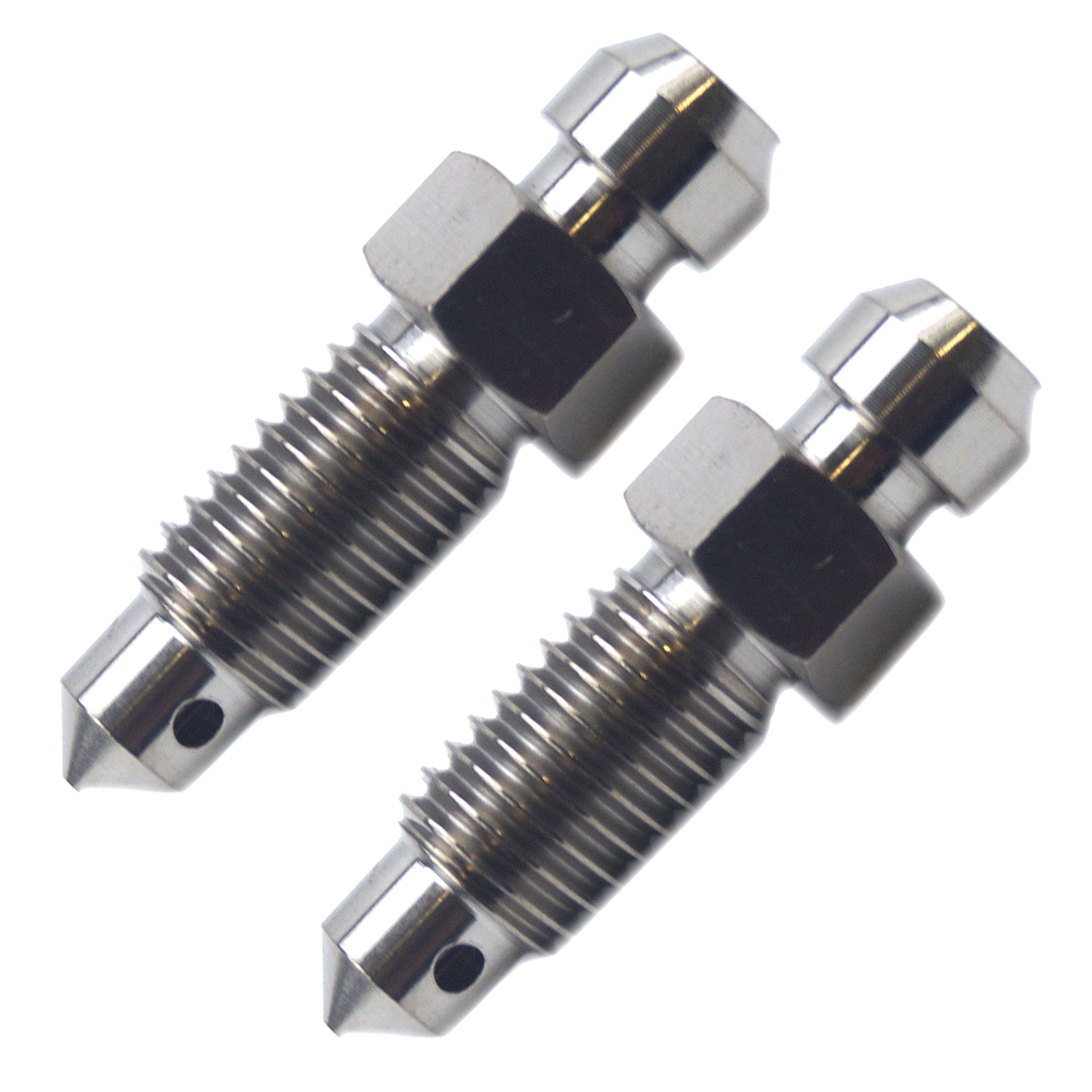 TITANIUM GR5 M7x1.00mm BLEED NIPPLE, PACK OF 2 / 59121-18410 59121-01A00
