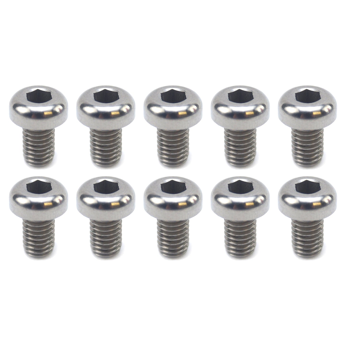 GR5 M5X8mm PAN HEAD ALLEN, PACK OF 10 / HONDA SWING ARM, 93500-05008-0G & 90115-KV3-700