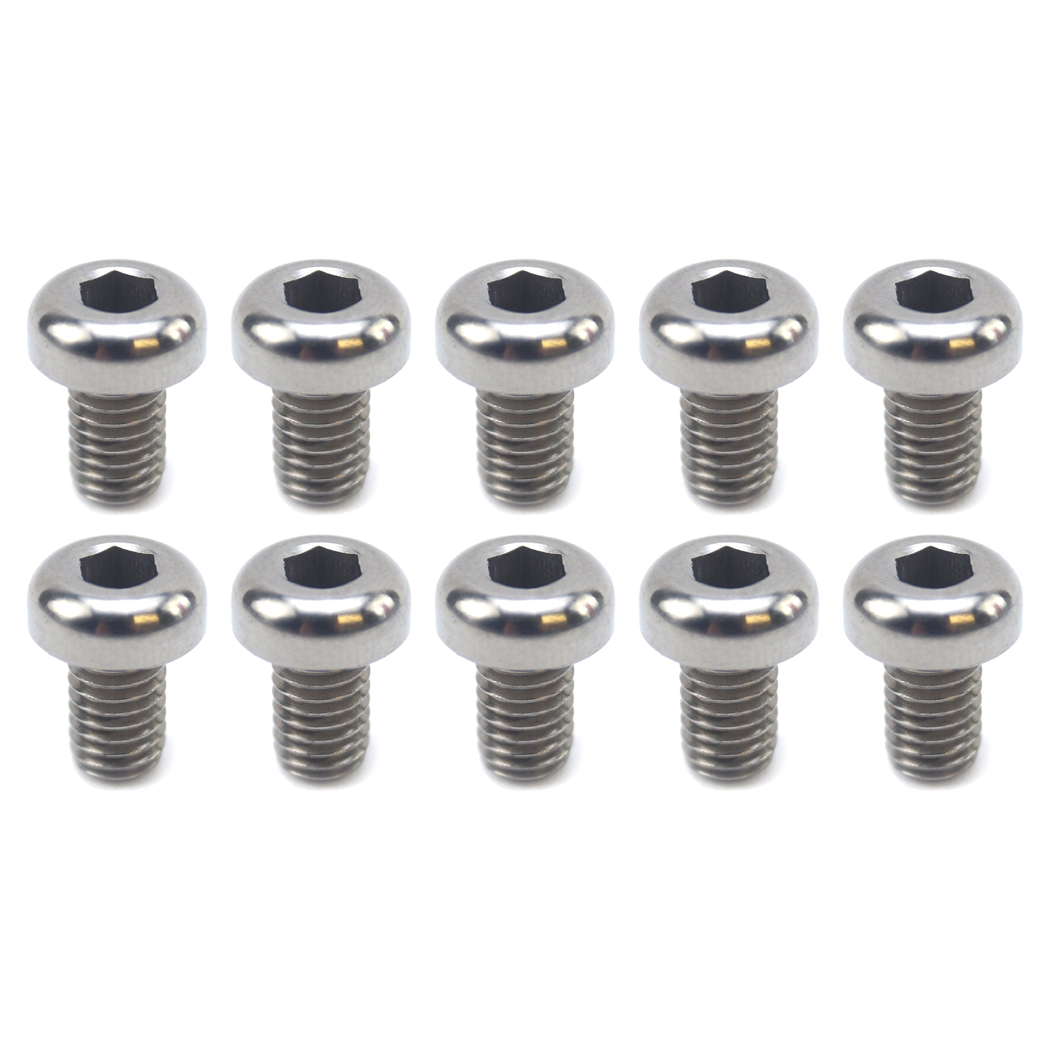 GR5 M5X8mm PAN HEAD ALLEN, PACK OF 10 / HONDA SWING ARM, 93500-05008-0G & 90115-KV3-700