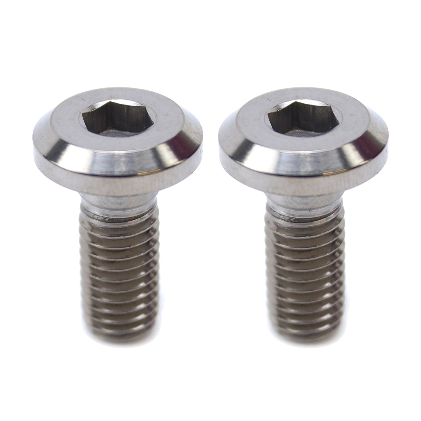 TITANIUM GR5 M8x1.25x20mm PK2, UNIVERSAL PEG MOUNT BOLTS, / FLAT HEAD BOLT