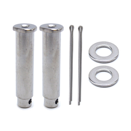 TITANIUM GR5 PEG PIN SET HONDA, 50603-KZ4-J40 / 41.OOmm / FOOT PEG