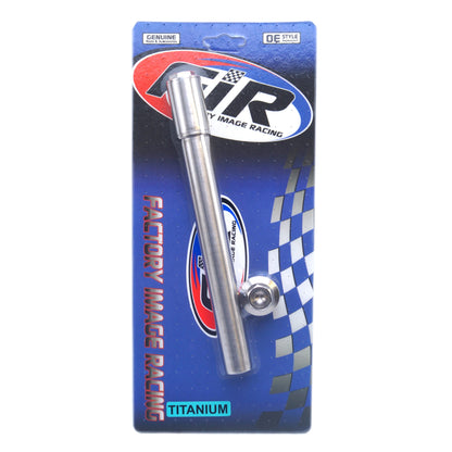 KTM NEW FRONT SPINDLE & NUT M20x1.5, TITANIUM GR5 79109081033 / 70009082000, FIR-BARND / GRADE 5