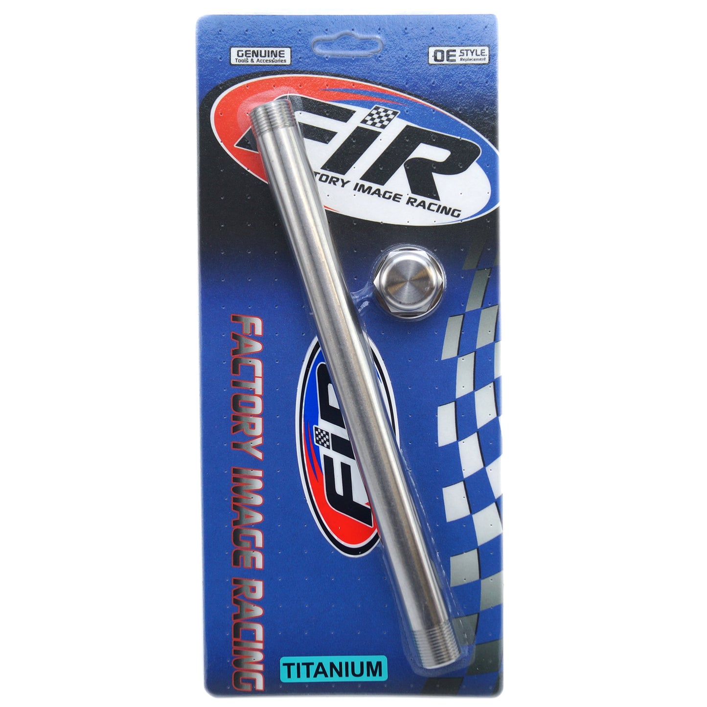 KTM & HUS ENDURO REAR SPINDLE KIT, TITANIUM GRADE 5 / EACH, OEM 77310085044 /