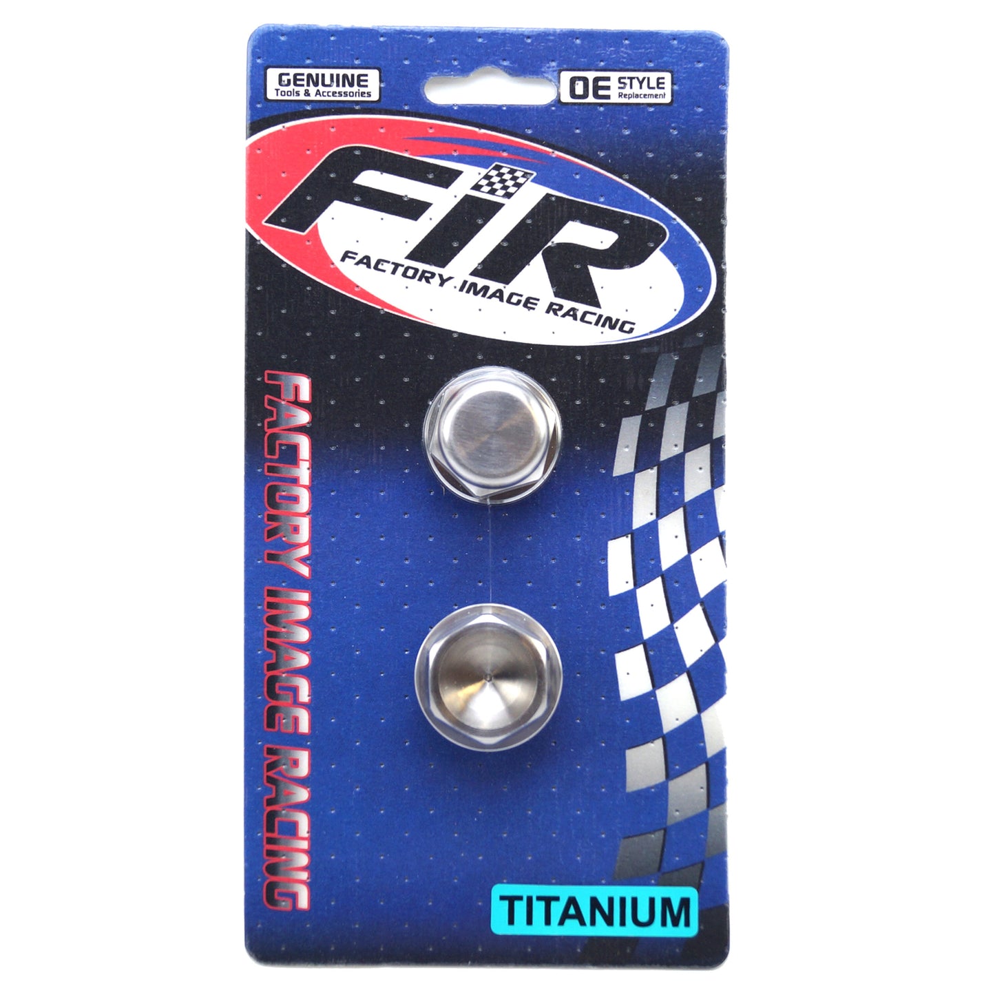 KTM FRONT & REAR SPINDLE NUTS, TITANIUM GRADE 5 / OEM 61010086000 & 54809082000