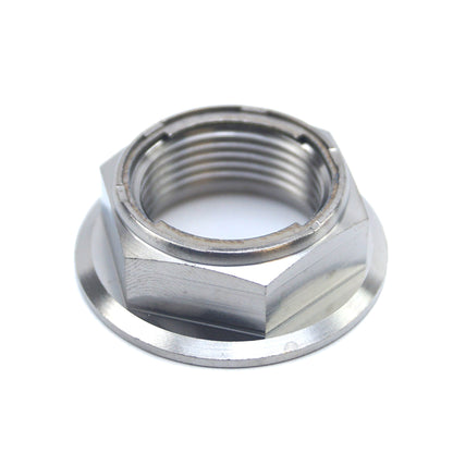 HONDA REAR SPINDLE NUT M22x1.5, TITANIUM GRADE 5 / OEM REF: 90305-KZ4-J20