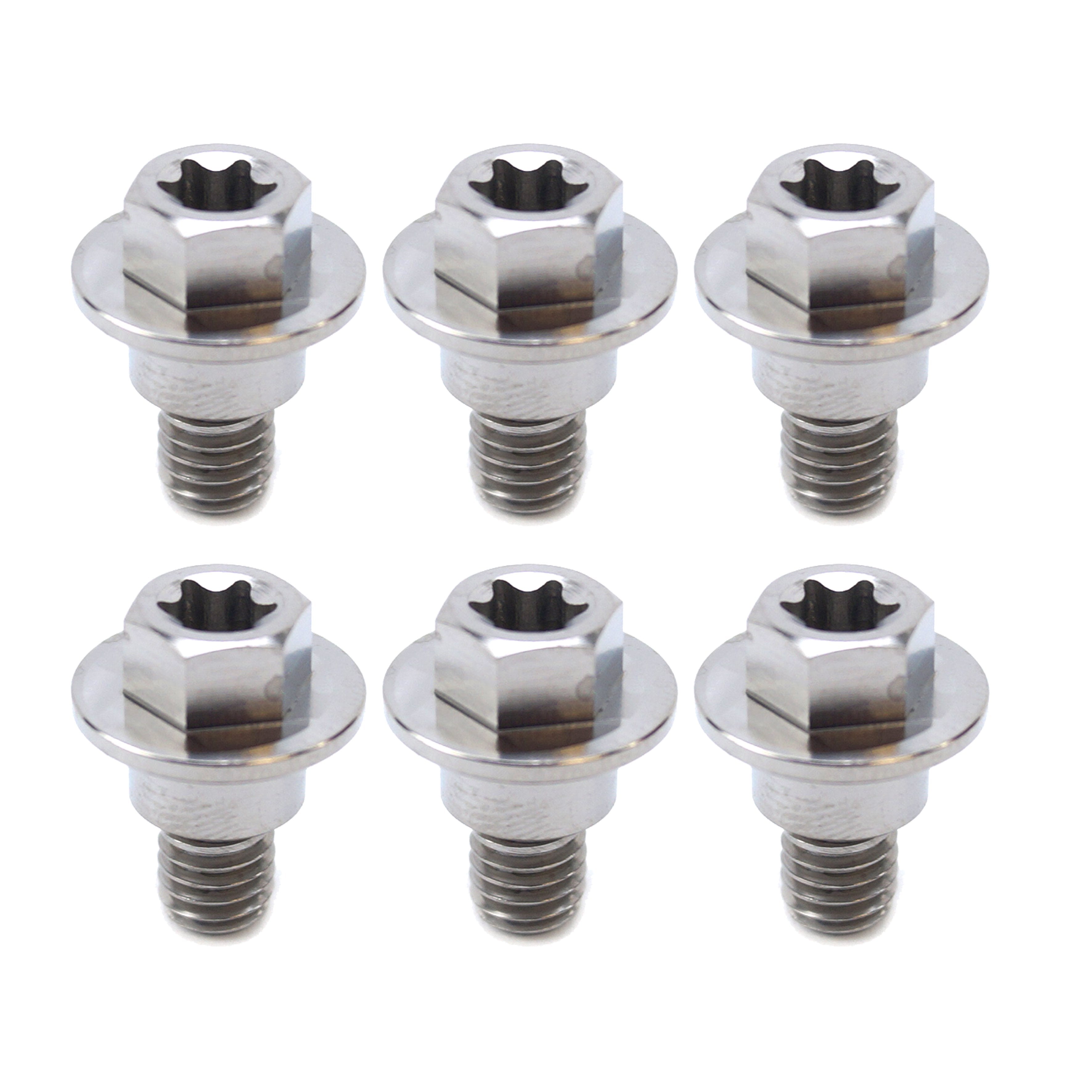 GR5 DUAL/D FORK COVER BOLTS PK6, TITANIUM / KTM OEM 59001092050